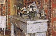 Edouard Vuillard The Mantelpiece oil on canvas